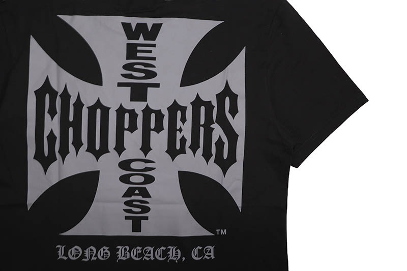 WEST COAST CHOPPERS OG CLASSIC TEE (WCCTS032666ZW:SOLID BLACK)