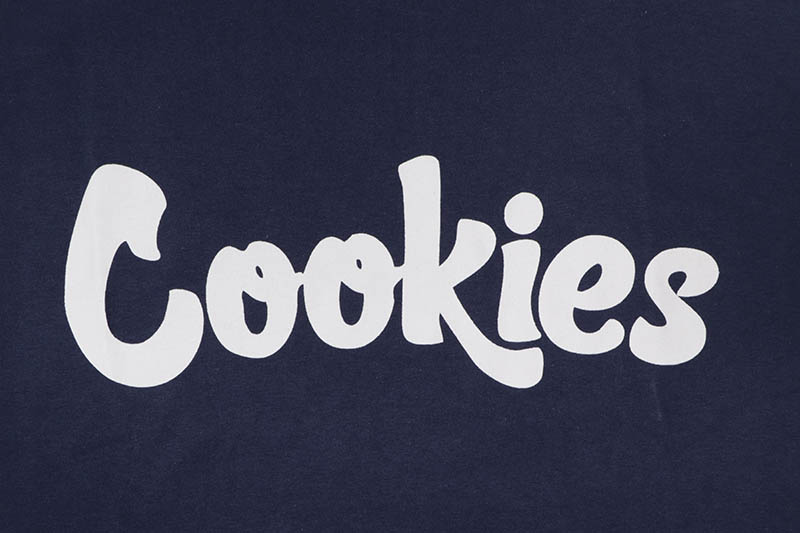 COOKIES ORIGINAL LOGO TEE (NAVY/WHITE) 1564T6661 CM232TSP01