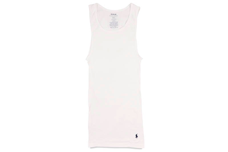 POLO RALPH LAUREN CLASSIC FIT COTTON TANKS 3PCS (NCTKP3-WHD:WHITE)