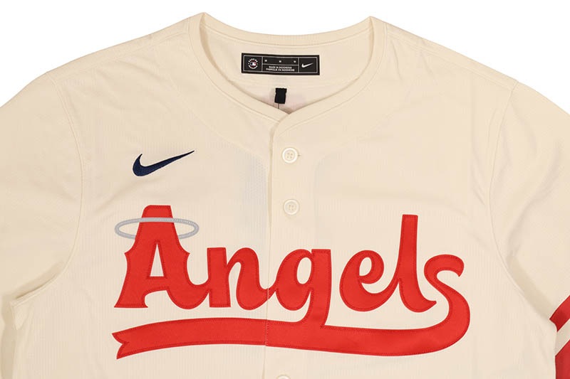 MLB - LA ANGELSエンジェルスnikeシティーコネクト期間限定Tシャツ Los Angeles Angels City Connect Practice Velocity Men's Nike