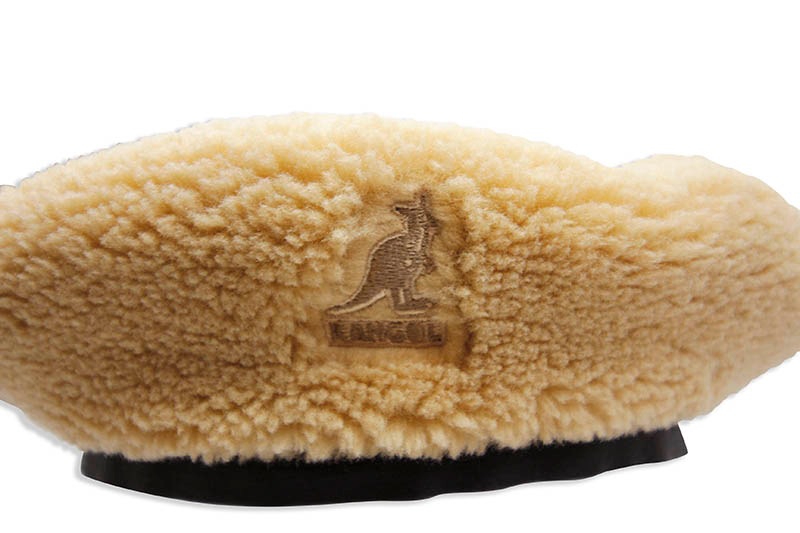 KANGOL PLUSH BERET (K4380/BG265:BEIGE)