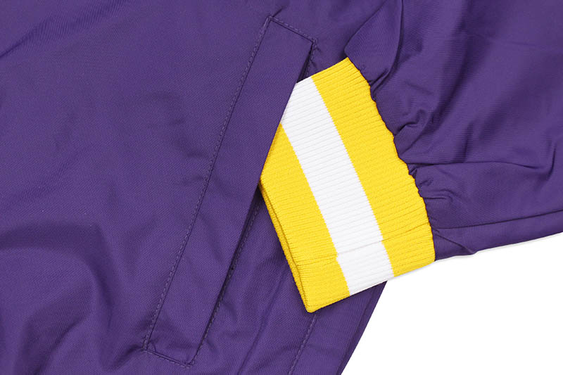 STARTER LOS ANGELES LAKERS V-NECK PULLOVER JACKET (LS030730)
