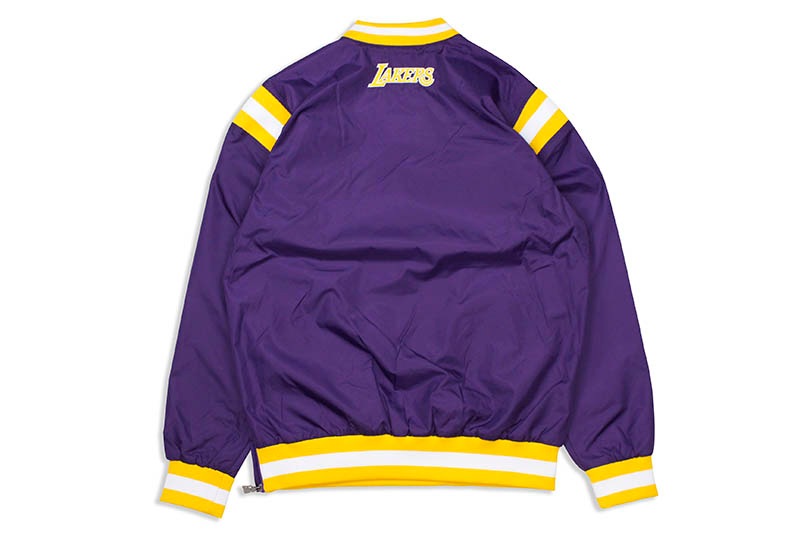 STARTER LOS ANGELES LAKERS V-NECK PULLOVER JACKET (LS030730)