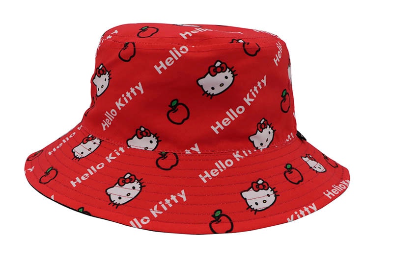 リバーシブル ハローキティ バケットハット ニューエラ NEW ERA コラボハット キッズ リバーシブルハット