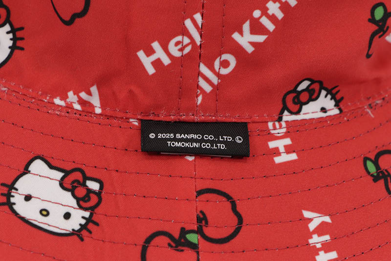 NEW ERA KID'S HELLO KITTY REVERSIBLE BUCKET HAT (BLACK) 14348591