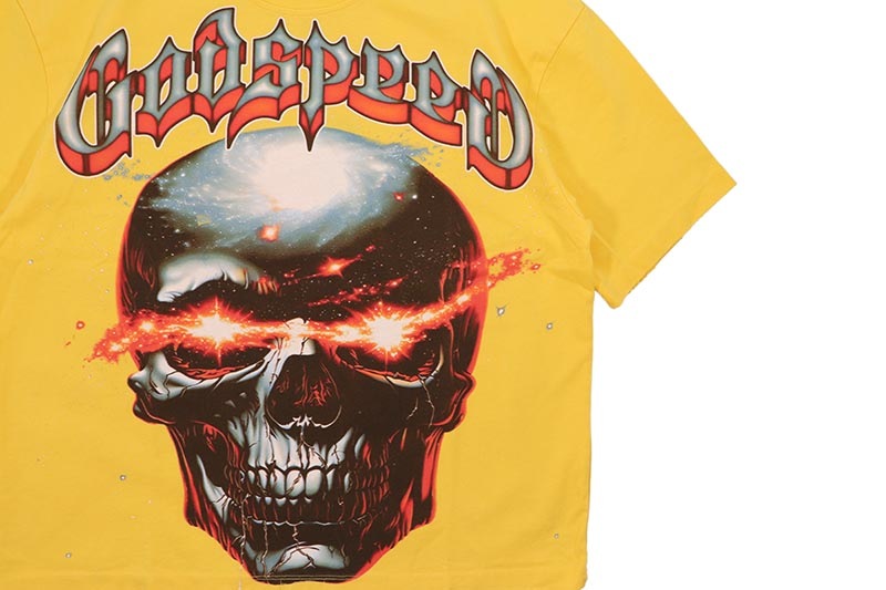 GODSPEED GALAXSEE T-SHIRT (YELLOW)