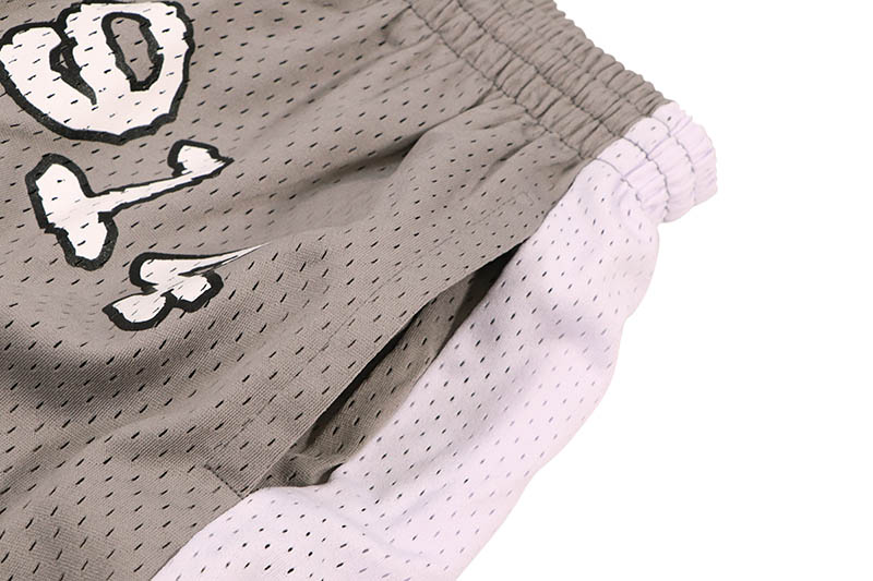 FLOOR 914 GREY UNIFORM SHORTS