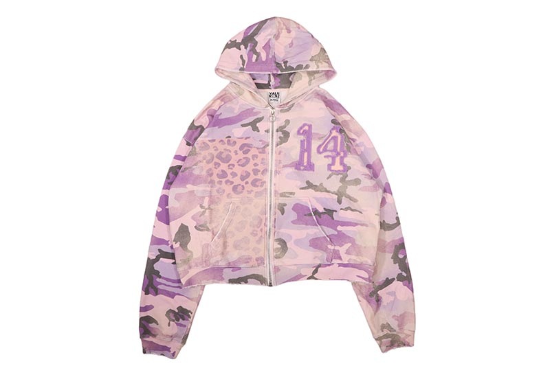 VALE PURPLE WAYNE ZIP HOODIE
