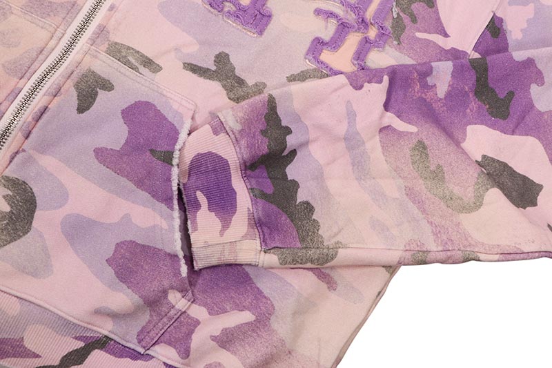 VALE PURPLE WAYNE ZIP HOODIE
