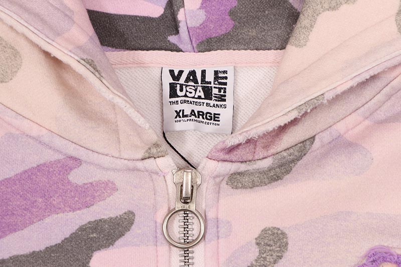 VALE PURPLE WAYNE ZIP HOODIE