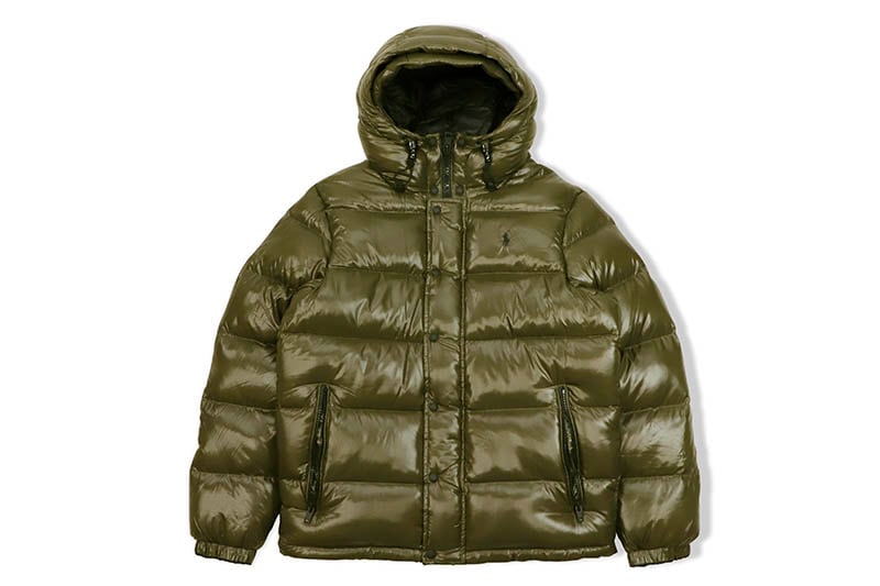 POLO RALPH LAUREN ROVER DOWN JACKET (710811909001:DARK LODEN)