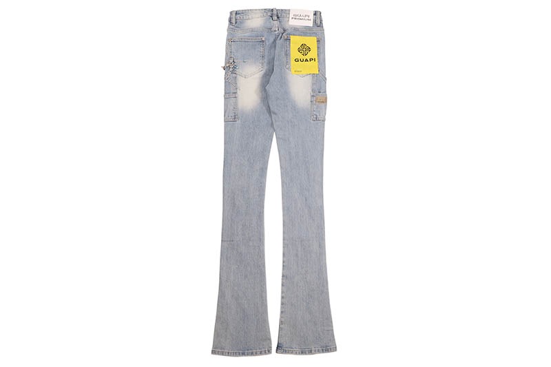 GUAPI AQUA BLUE SPIDER DENIM (836ABSD) | Brand,G-L,GUAPI