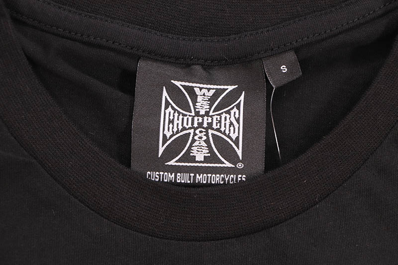WEST COAST CHOPPERS OG CLASSIC TEE (WCCTS0003ZW:BLACK RED)