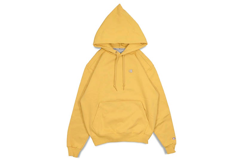 新品 Champion スーパーフーディ S2202 イエロー USサイズXXL CHAMPION SUPER FLEECE HOODIE (S2202-ANMD:ROYAL GOLD/SILVER