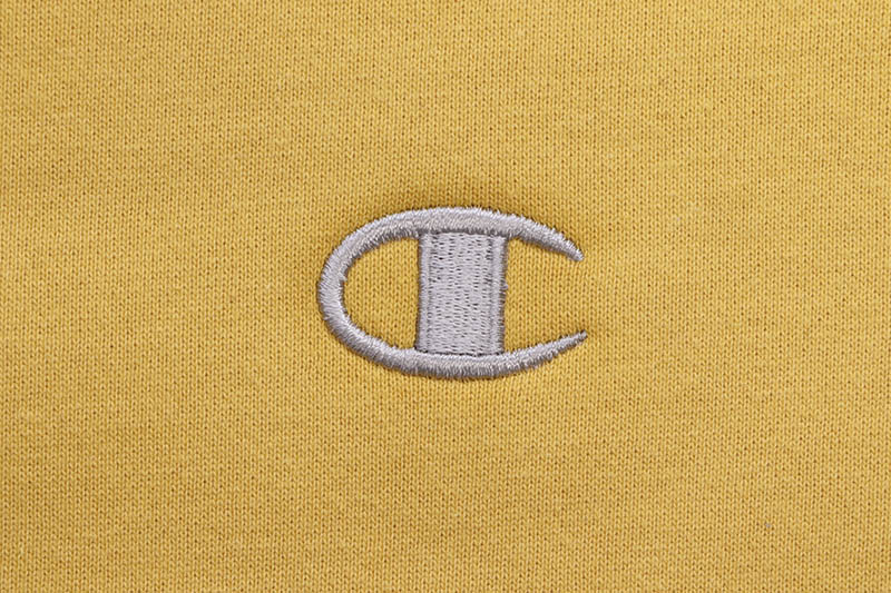 CHAMPION SUPER FLEECE HOODIE (S2202-ANMD:ROYAL GOLD/SILVER