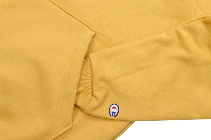 CHAMPION SUPER FLEECE HOODIE (S2202-ANMD:ROYAL GOLD/SILVER