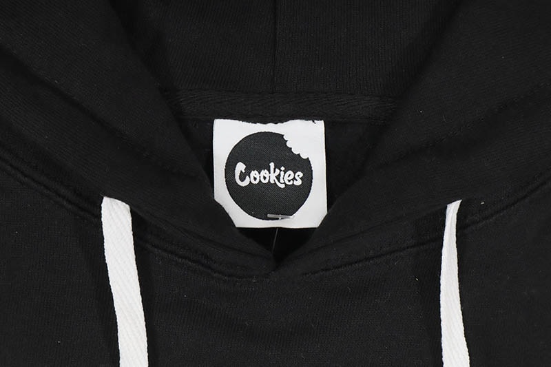 COOKIES ORIGINAL LOGO HOODIE (BLACK/WHITE) 1564H6664 CM232HFP04