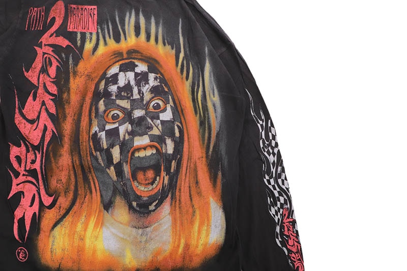 HELLSTAR VEGAS LONG SLEEVE T-SHIRTS (BLACK) | Brand,G-L,HELLSTAR