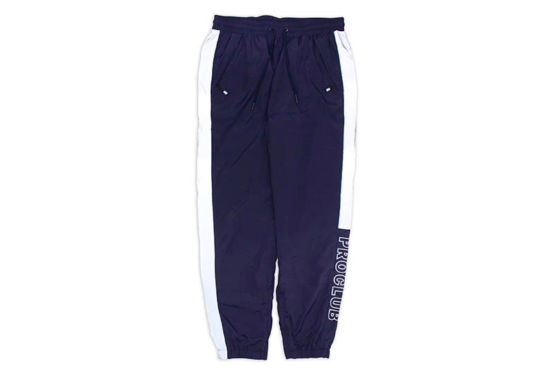 PRO CLUB FULL COURT WINDBREAKER PANTS (NAVY) 03PC0503 15PC0507