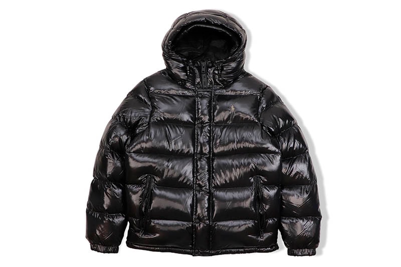 POLO RALPH LAUREN ROVER DOWN JACKET (710811909002:POLO BLACK)