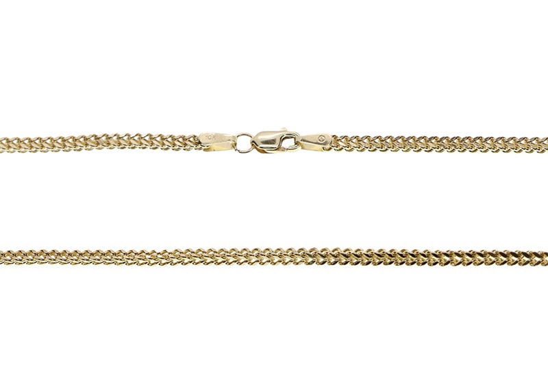 10K FRANCO CHAIN 22INCH