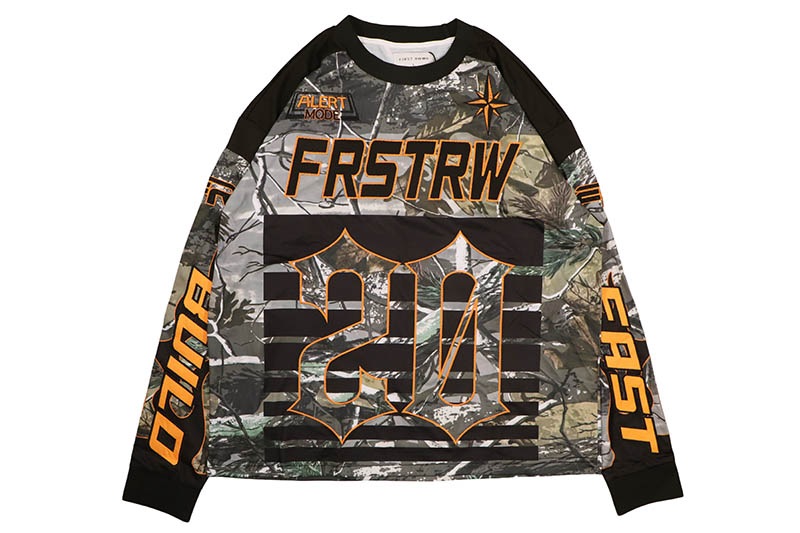 FIRST ROW CAUTION XX SPORT JERSEY (FRR0014:HUNTING CAMO)