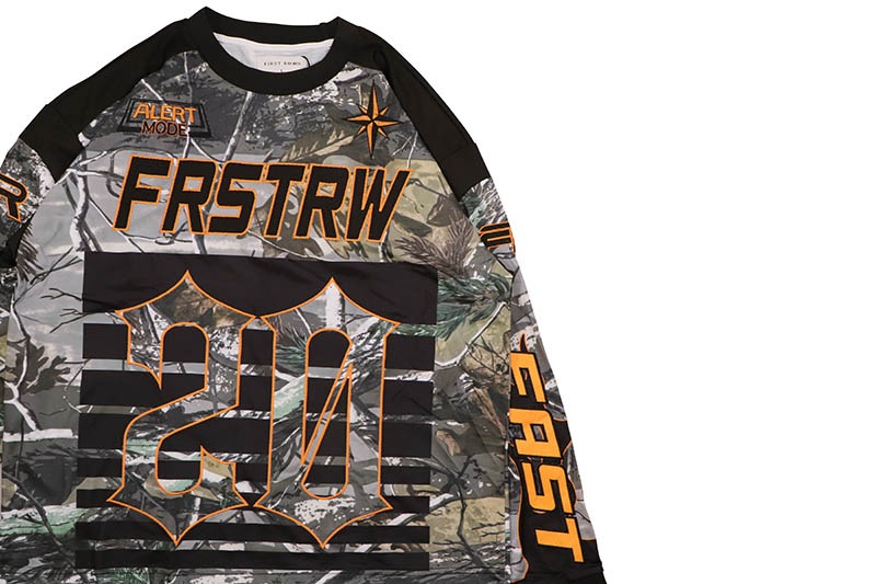 FIRST ROW CAUTION XX SPORT JERSEY (FRR0014:HUNTING CAMO)