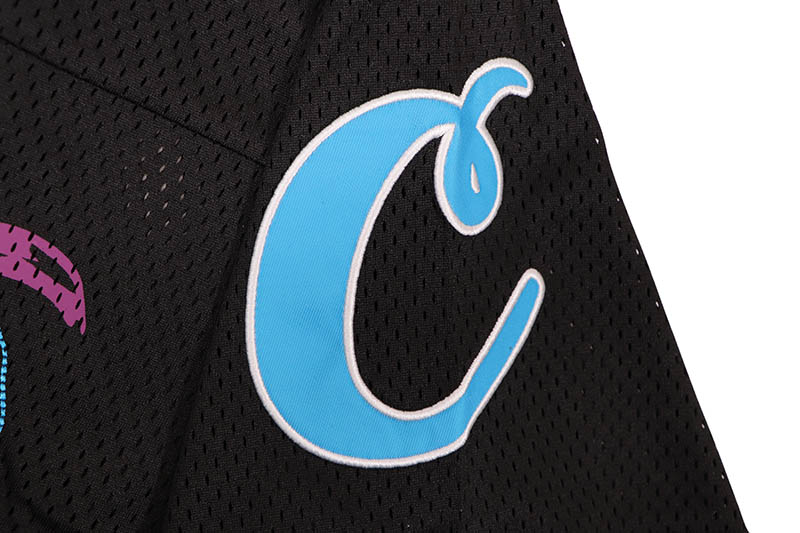 COOKIES 83RD BATTALION MESH FOOTBALL JERSEY WITH APPLIQUE (BLACK) CM261KST01