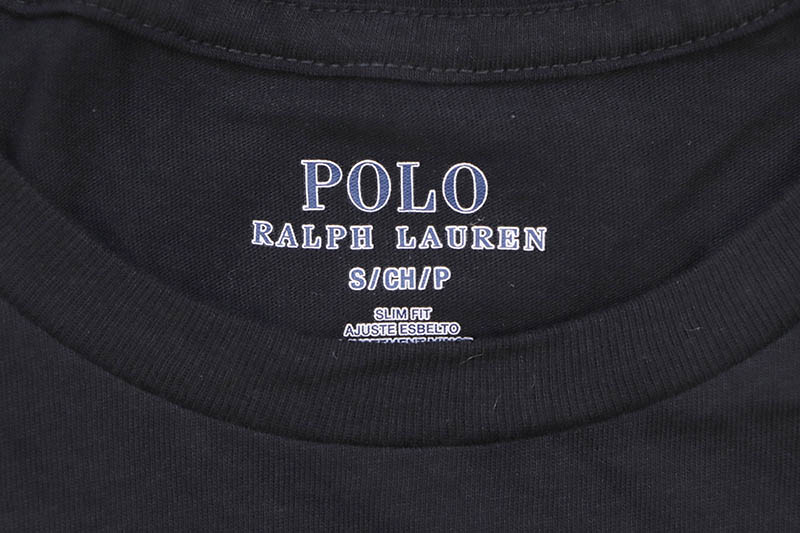 POLO slim fit tee ブラック、ホワイトセット POLO RALPH LAUREN SLIM FIT COTTON CREWS 3PCS (NSCNP3-PBD