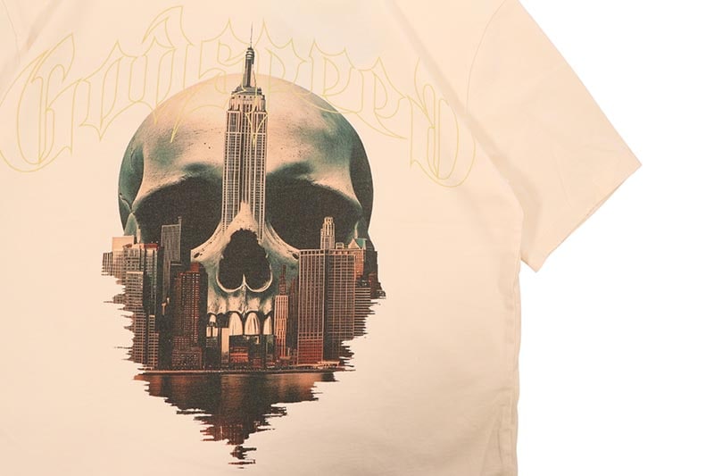 GODSPEED SKYLINE T-SHIRT (BONE WASH)