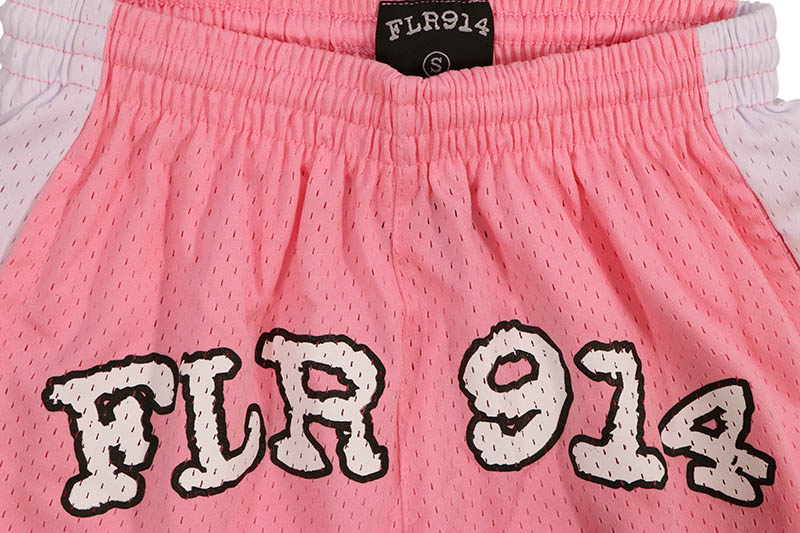 FLOOR 914 PINK UNIFORM SHORTS