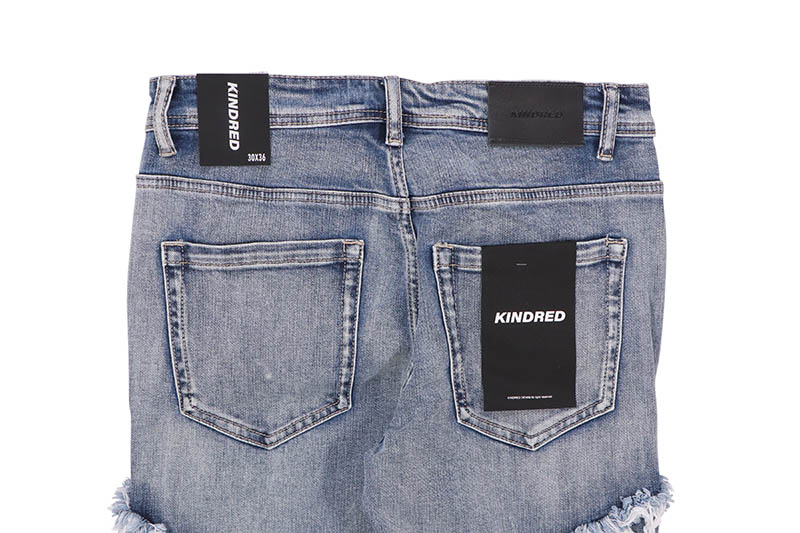 KINDRED LINE RIPPED STACKED JEAN (KD2117:CHAOS BLUE) | Brand