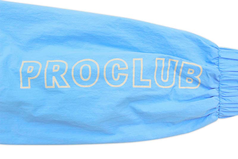 PRO CLUB FULL COURT WINDBREAKER JACKET (SKY BLUE) 03PC0303 15PC0307
