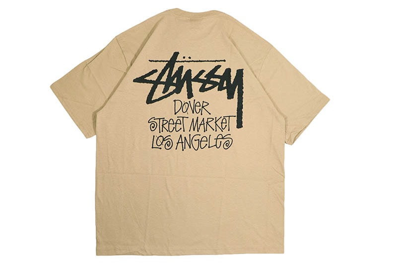 STUSSY STOCK DSM LOS ANGELES T-SHIRT (KHAKI) | Brand,S-Z,STUSSY