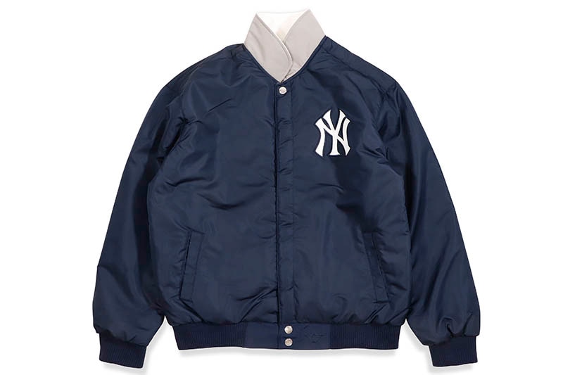 NEW YORK YANKEES REVERSIVLE クラシックジャケット MLB Eggshell/Midnight Navy New York Yankees Retro Classic