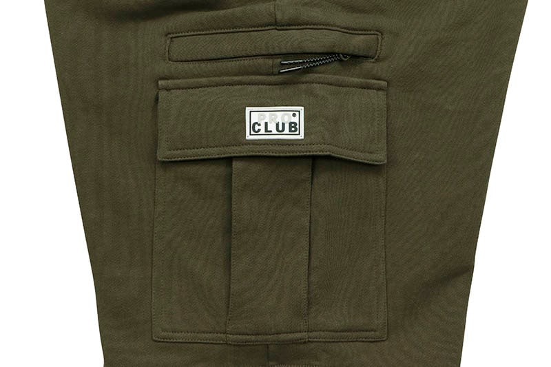 club french terry cargo pants