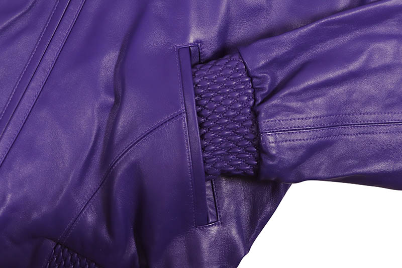 Pelle Pelle BASIC BURNISH JACKET (323-37459-PUR:PURPLE) | Brand