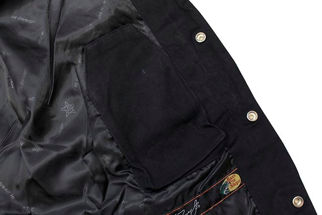 JH Design MARTIN TRUEX JR BASS PRO SHOPS 2019 NASCAR TWILL JACKET (BLACK/ORANGE)