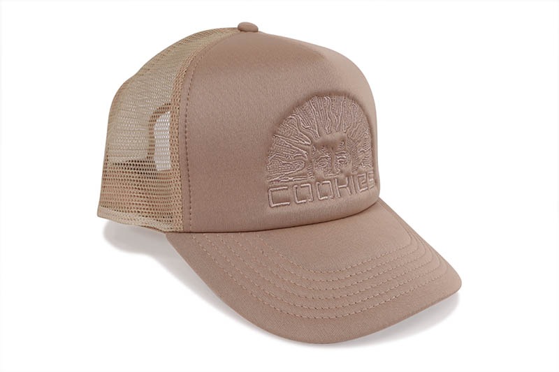 COOKIES OUTDOOR GENETICS FORM TRUCKER HAT (DUSTY ROSE) CM251XTH06