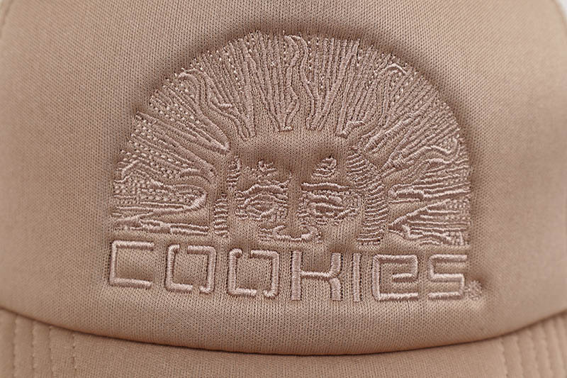 COOKIES OUTDOOR GENETICS FORM TRUCKER HAT (DUSTY ROSE) CM251XTH06