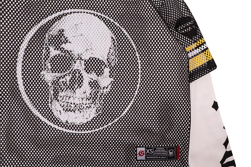 GODSPEED TD LAYERED JERSEY (BLACK/WHITE/YELLOW)