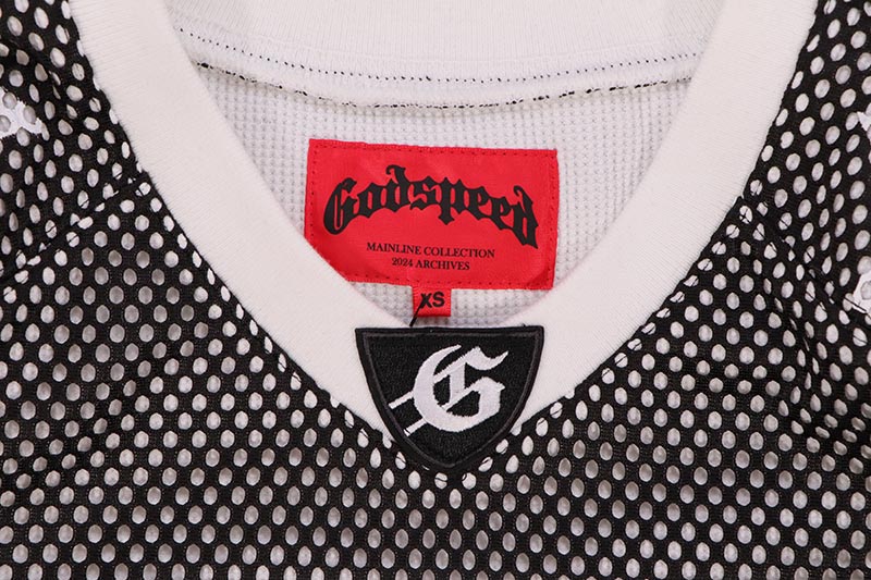 GODSPEED TD LAYERED JERSEY (BLACK/WHITE/YELLOW)