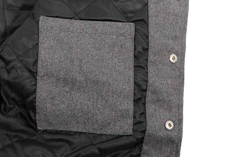 FIRST ROW Y2K TRIBAL VARSITY JACKET (FRJ0081:GREY)