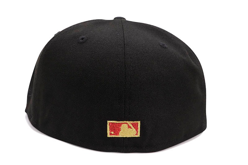 NEW ERA CLEVELAND INDIANS 59FIFTY FITTED CAP (1995 CHAMPIONS SIDE PATCH/SCARLET UNDER VISOR/BLACK) 14693481