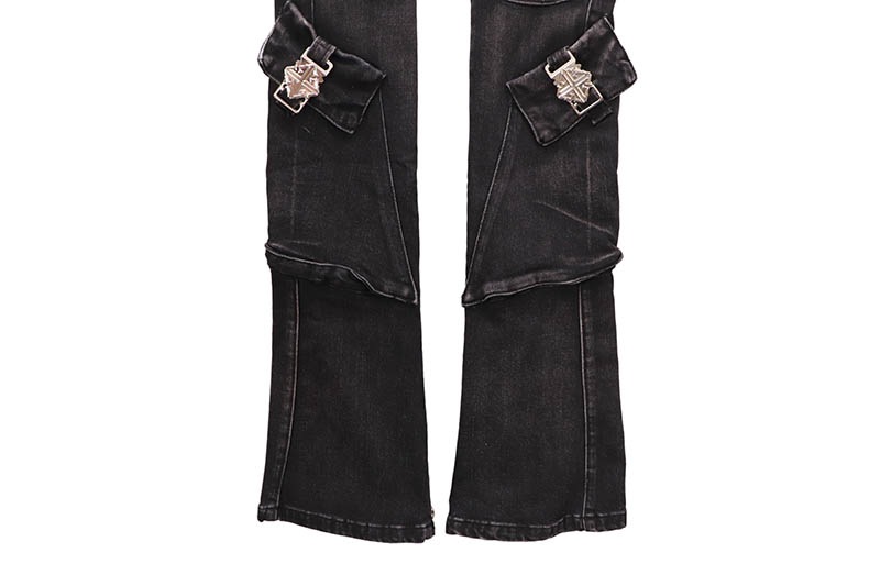 GUAPI VINTAGE BLACK OBLIVION BIKER DENIM (794VBBD)