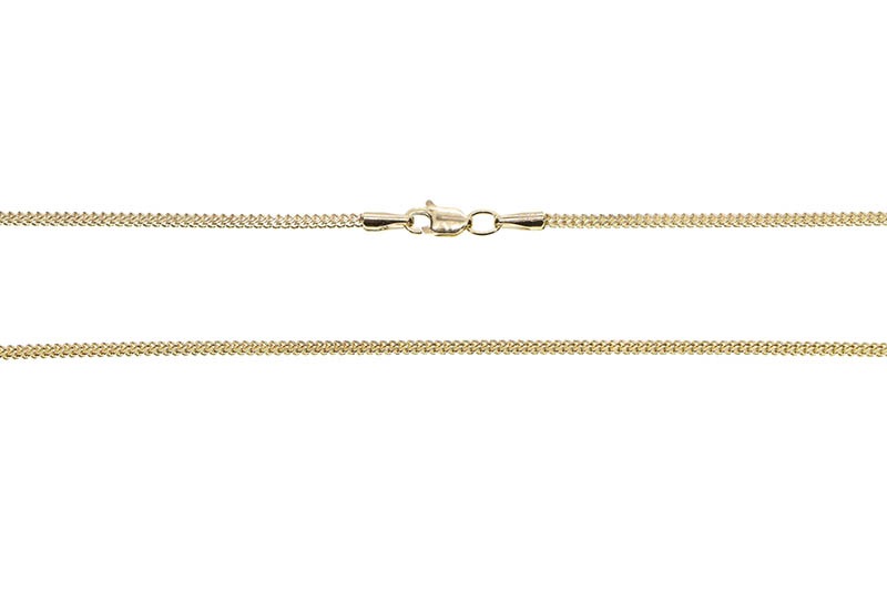 10K FRANCO CHAIN 22INCH