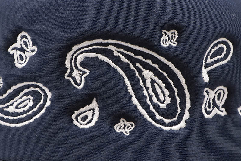 DROPOUT NEW YORK BANDANA TRUCKER HAT (NAVY)