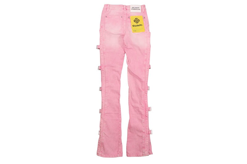 GUAPI FRENCH ROSE CROSS BUCKLE DENIM (874FRCBD) | Brand,G-L,GUAPI
