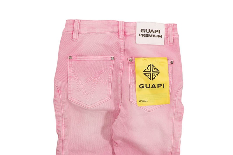 GUAPI FRENCH ROSE CROSS BUCKLE DENIM (874FRCBD) | Brand,G-L,GUAPI