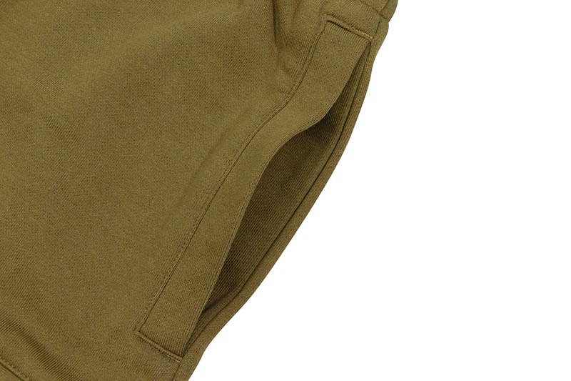 PRO CLUB COMFORT FRENCH TERRY CARGO SHORT - 11 INCH INSEAM (OLIVE DRAB) 13PC0402